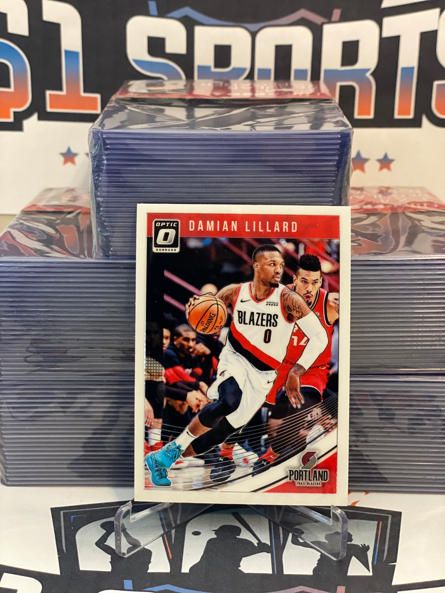 2018 Donruss Optic Damian Lillard #1