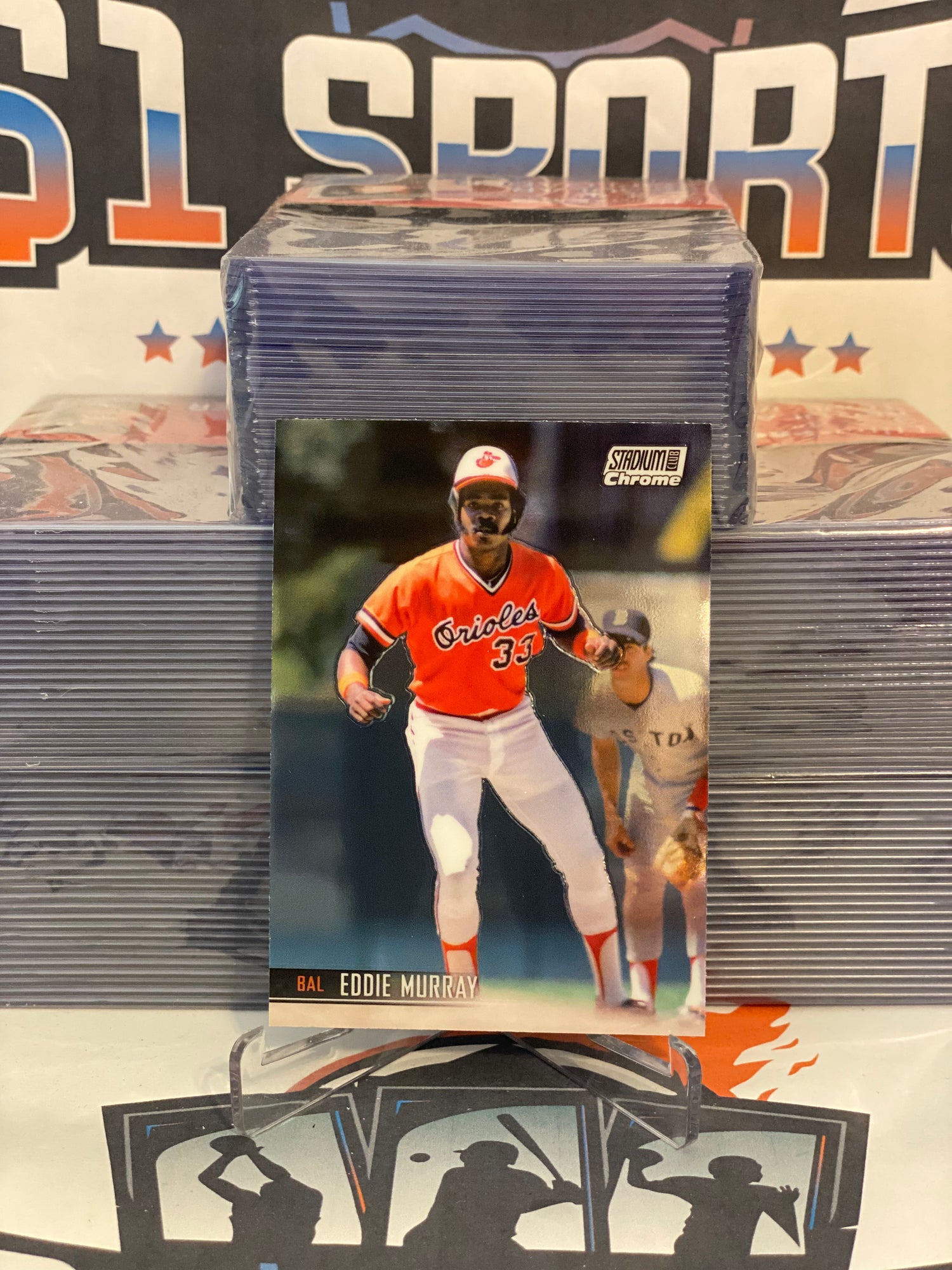 2021 Topps Stadium Club Chrome Eddie Murray #120