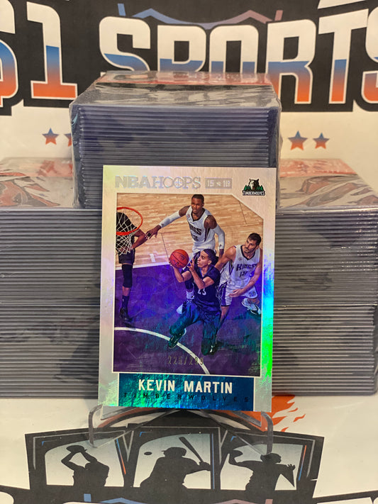 2016 NBA Hoops (Rainbow 225/299) Kevin Martin #122