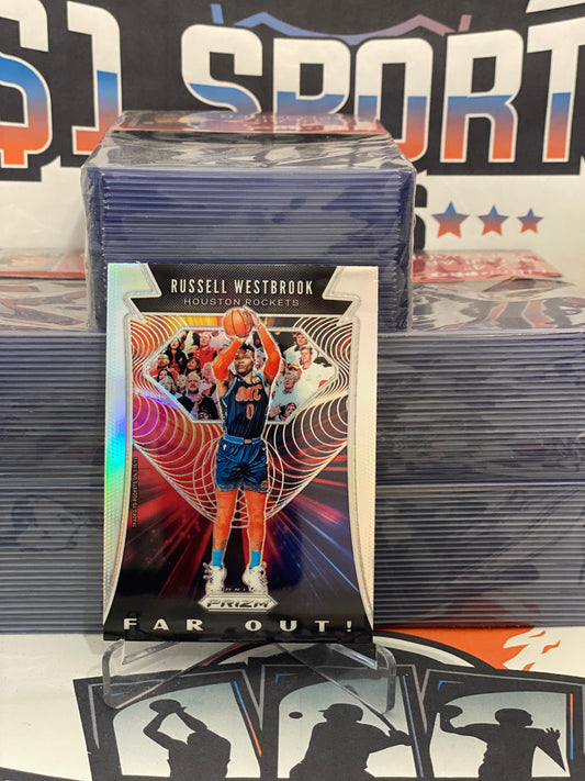 2019 Panini Prizm (Silver Prizm, Far Out!) Russell Westbrook #4