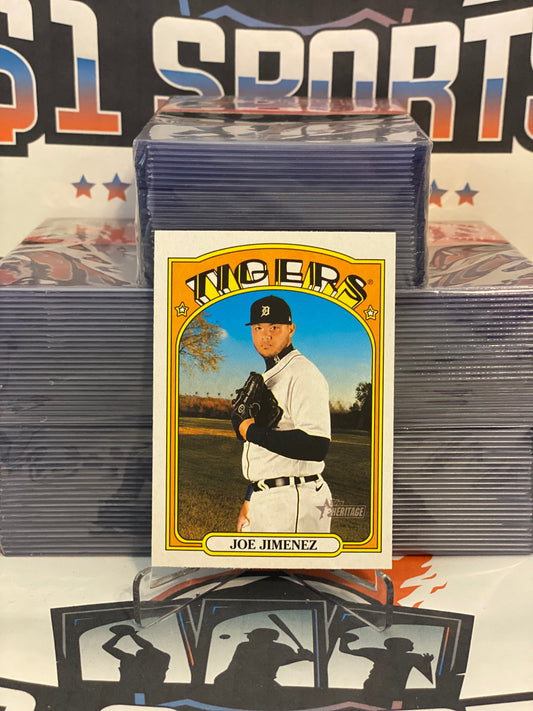 2021 Topps Heritage (Short Print) Joe Jimenez #491