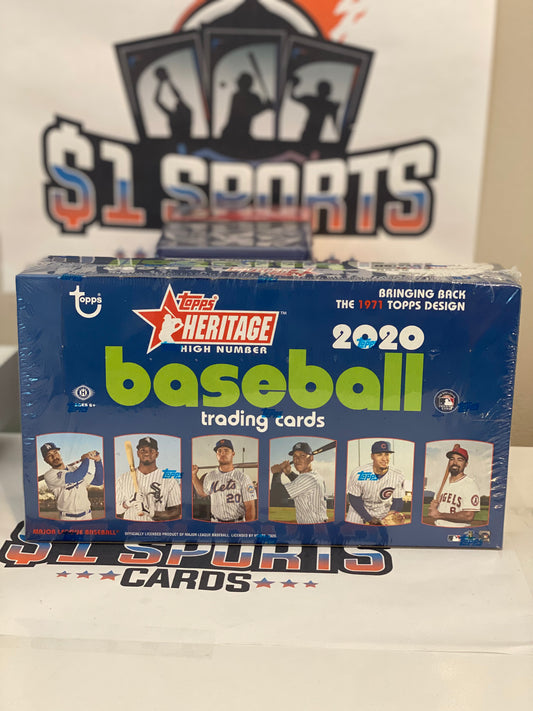 2020 Topps Heritage (High Number) MLB Baseball Hobby Box