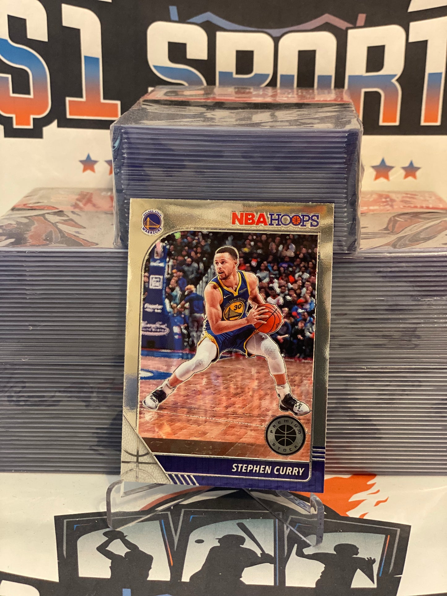 2019 Hoops Premium Stock Stephen Curry #59