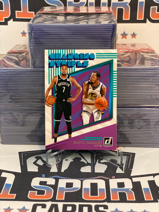 2019 Donruss (Changing Stripes) Kevin Durant #4
