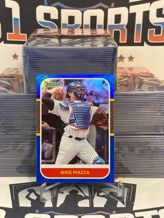2021 Donruss (Blue Foil; Retro) Mike Piazza #232