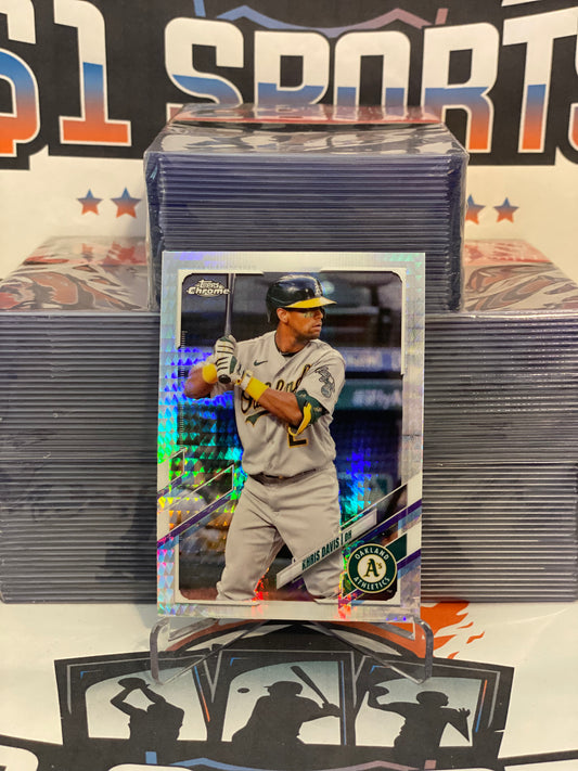 2021 Topps Chrome (Prism Refractor) Khris Davis #216