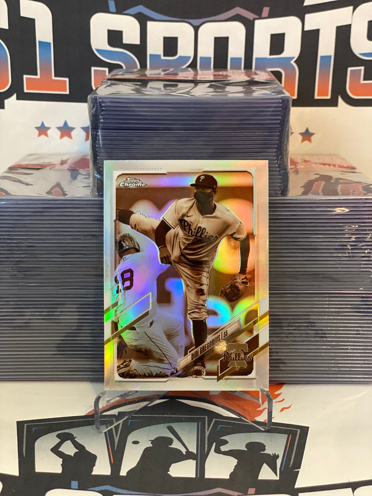 2021 Topps Chrome (Sepia Refractor) Didi Gregorius #181