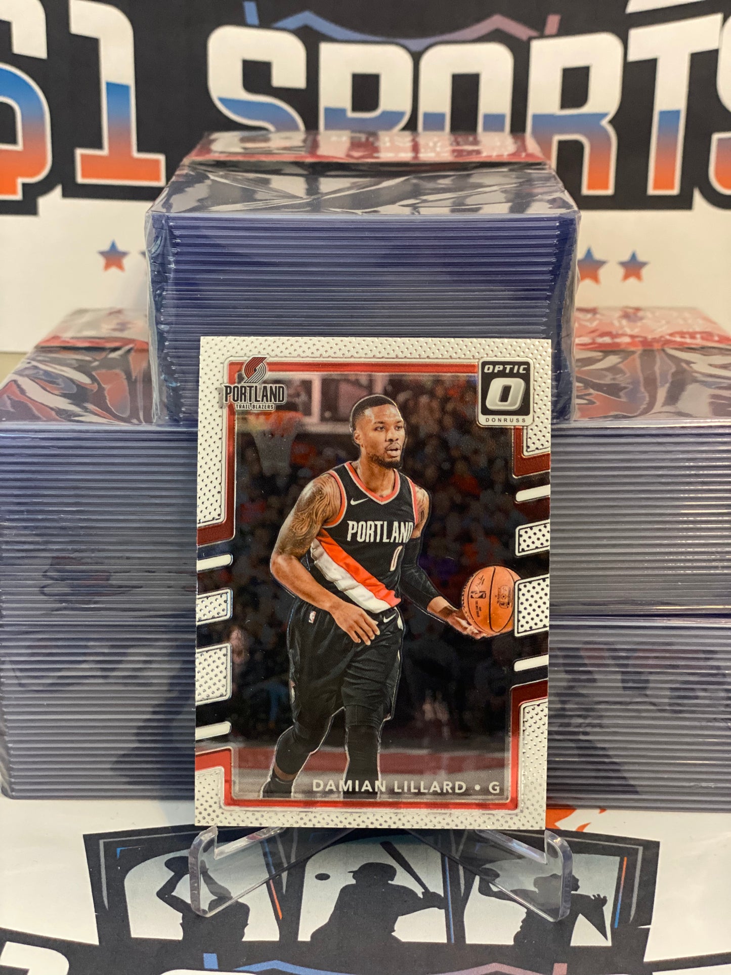 2017 Donruss Optic Damian Lillard #122