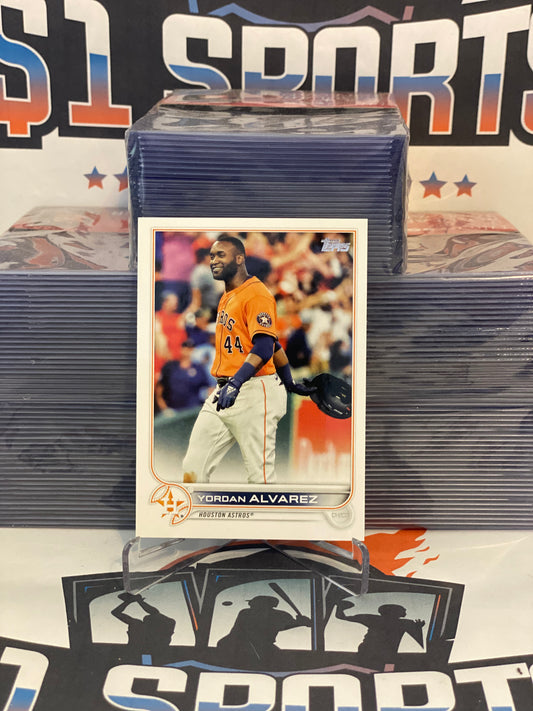 2022 Topps Yordan Alvarez #400