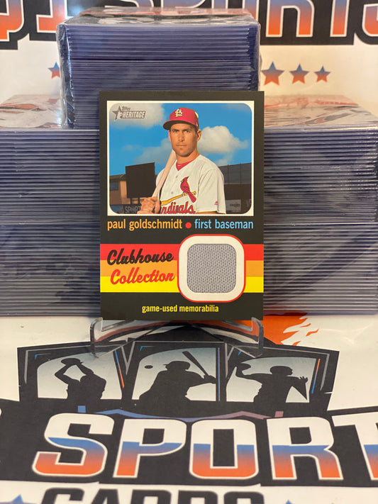2020 Topps Heritage (Clubhouse Collection Relic) Paul Goldschmidt #CCR-PG