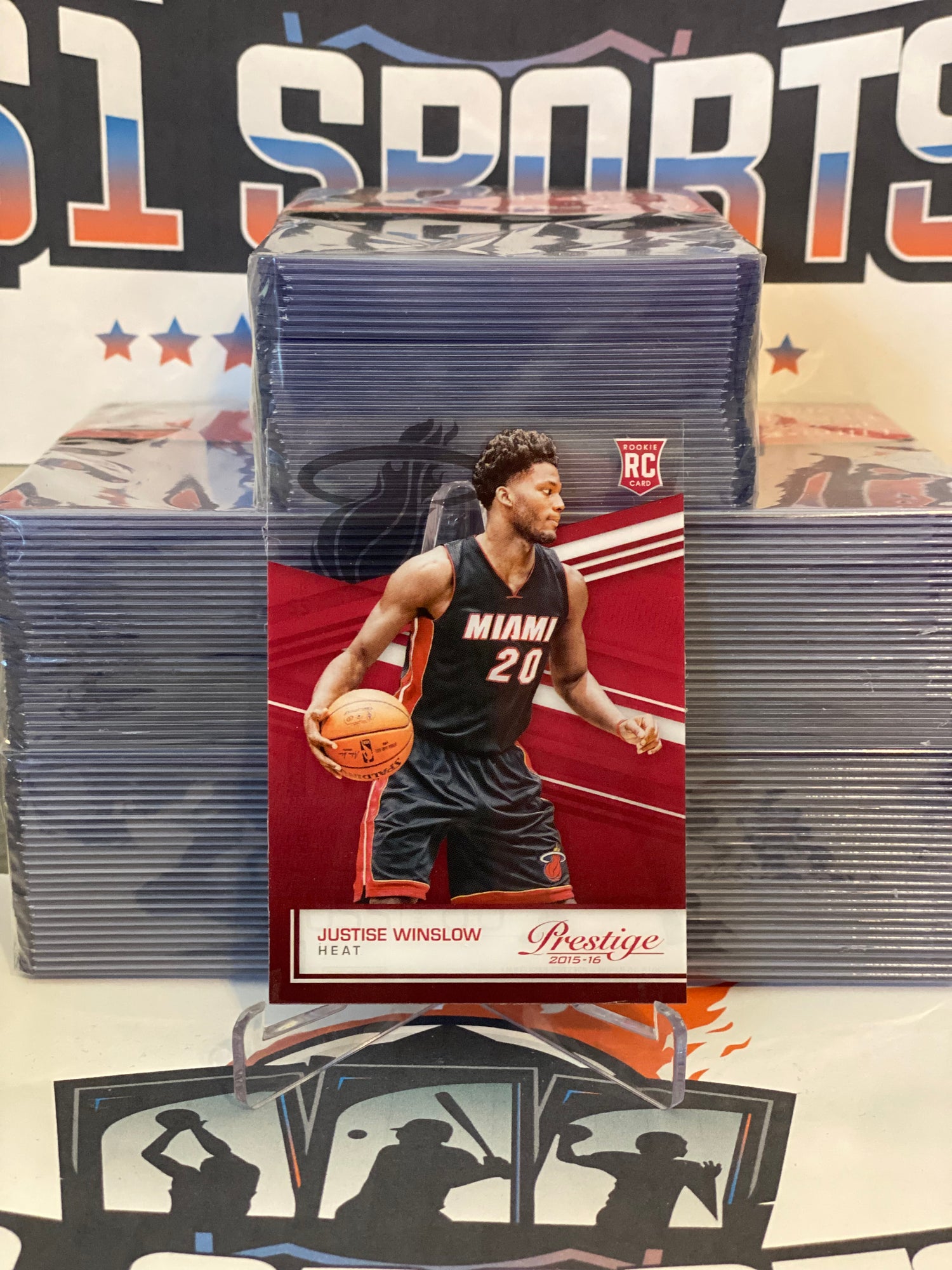 2015 Panini Prestige (Acetate) Justice Winslow Rookie #22