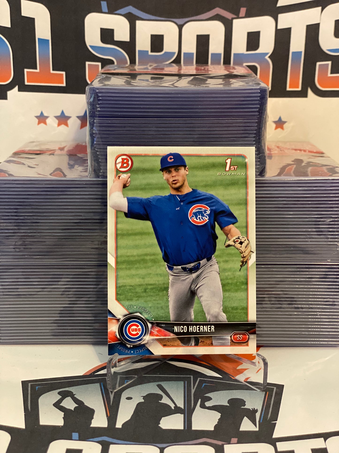 2019 Bowman Draft (1st Bowman) Nico Hoerner #BD-165