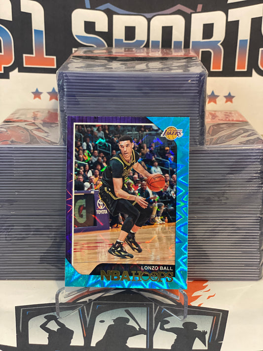 2018 NBA Hoops (Teal Explosion) Lonzo Ball #165