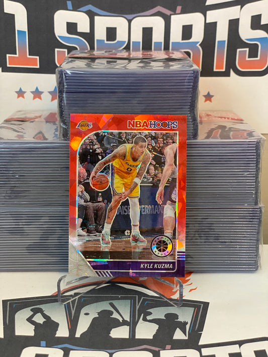 2019 Hoops Premium Stock (Red Cracked Ice Prizm) Kyle Kuzma #88