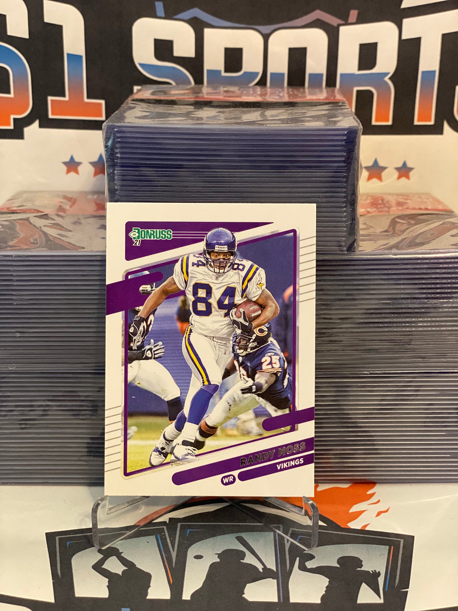 2021 Donruss Randy Moss #128