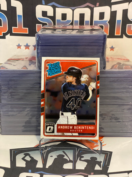 2017 Donruss Optic (Rated Rookie) Andrew Benintendi #34