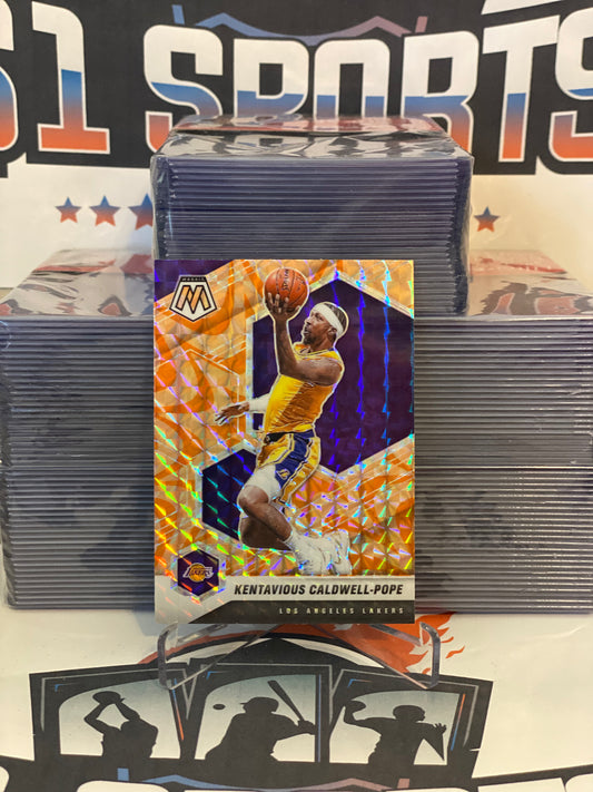 2020 Panini Mosaic (Orange Reactive Prizm) Kentavious Caldwell-Pope #65