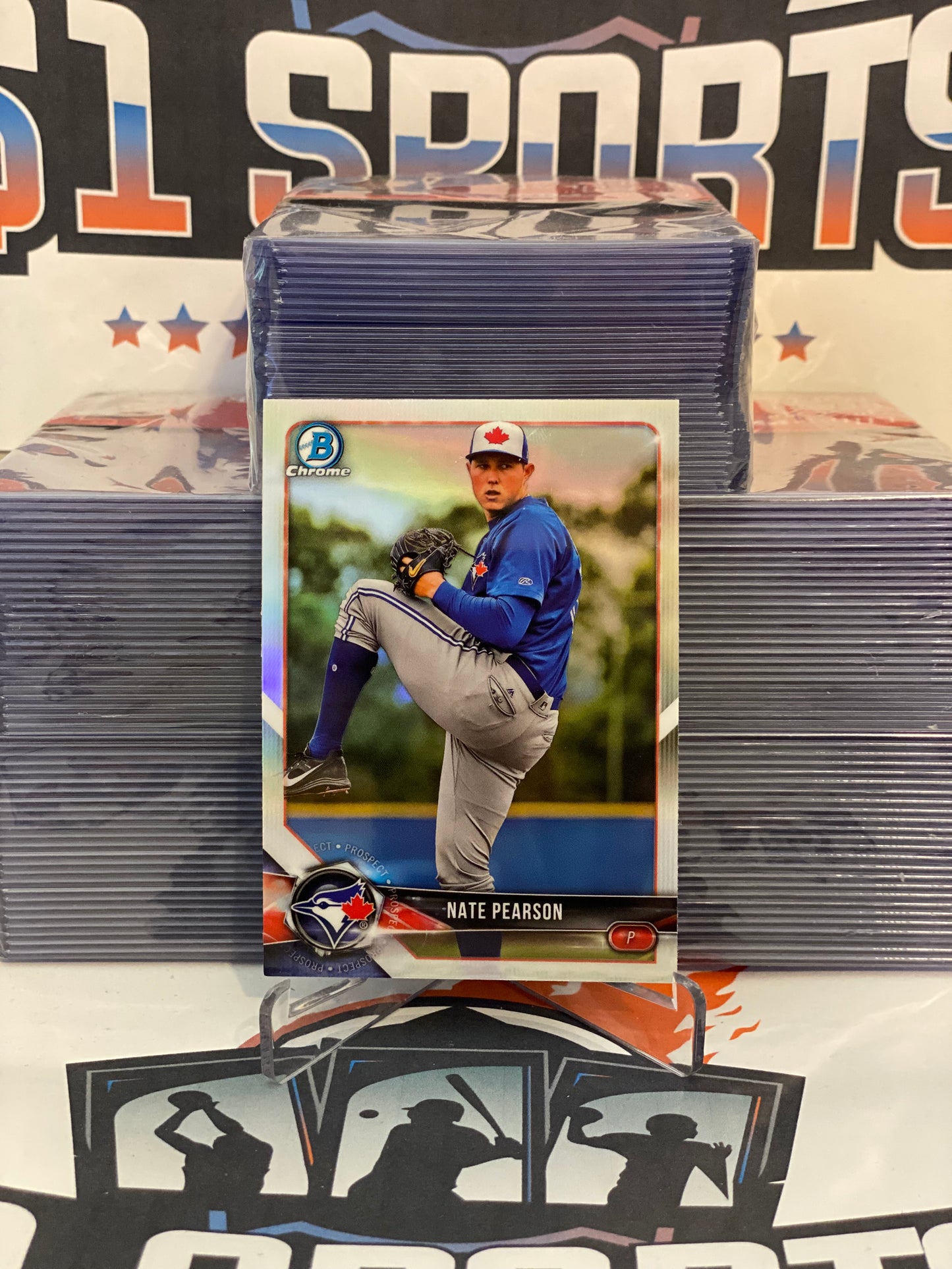 2018 Bowman Chrome (Refractor) Nate Pearson #BDC-118