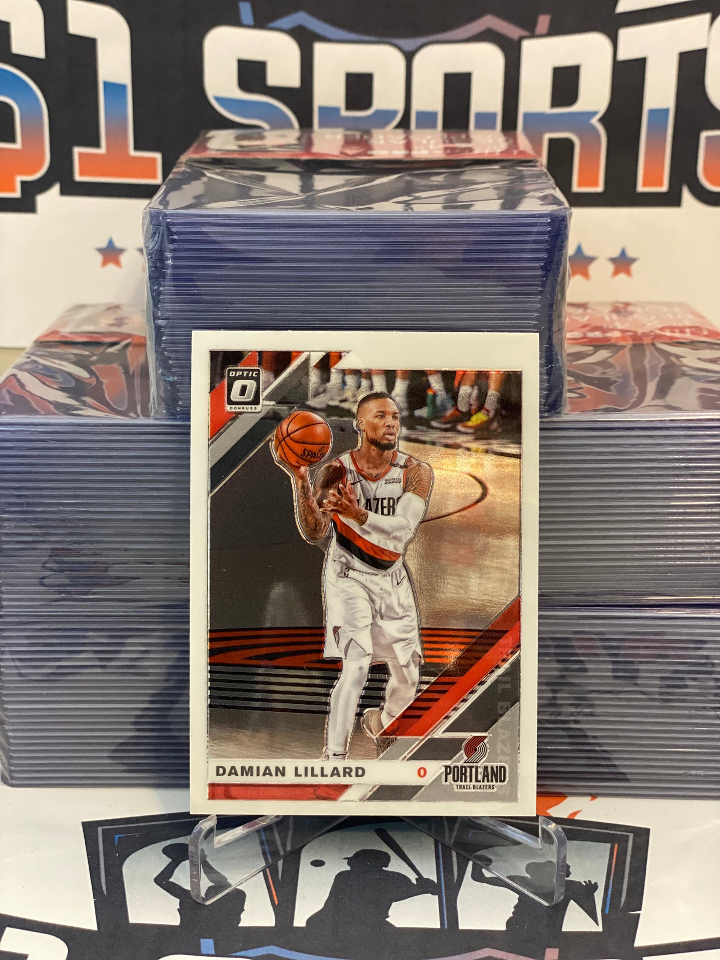 2019 Donruss Optic Damian Lillard #7