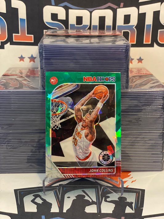 2019 Hoops Premium Stock (Green Cracked Ice Prizm) John Collins #2