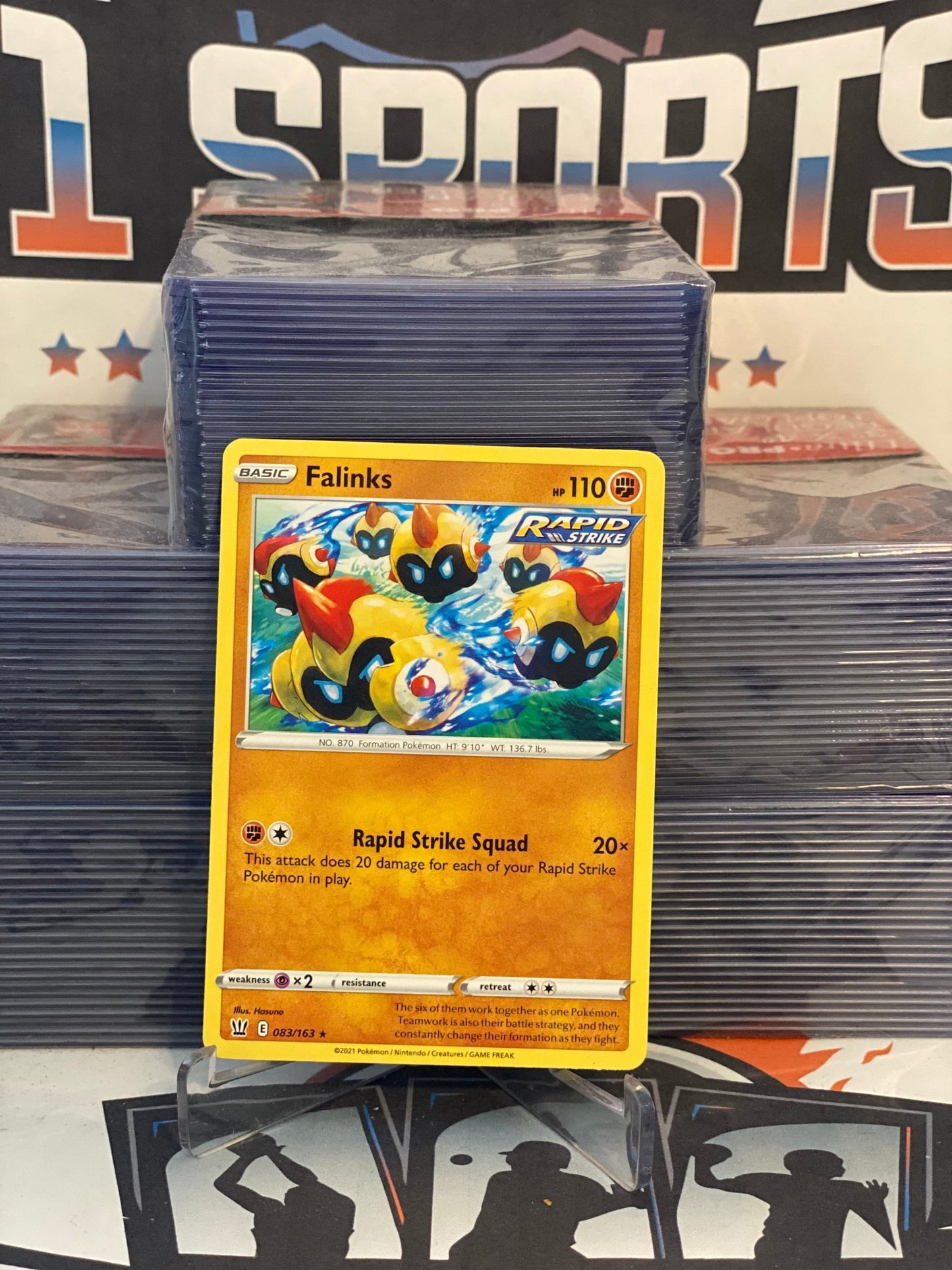 Pokemon TCG: Battle Styles - Falinks (Rare) #83