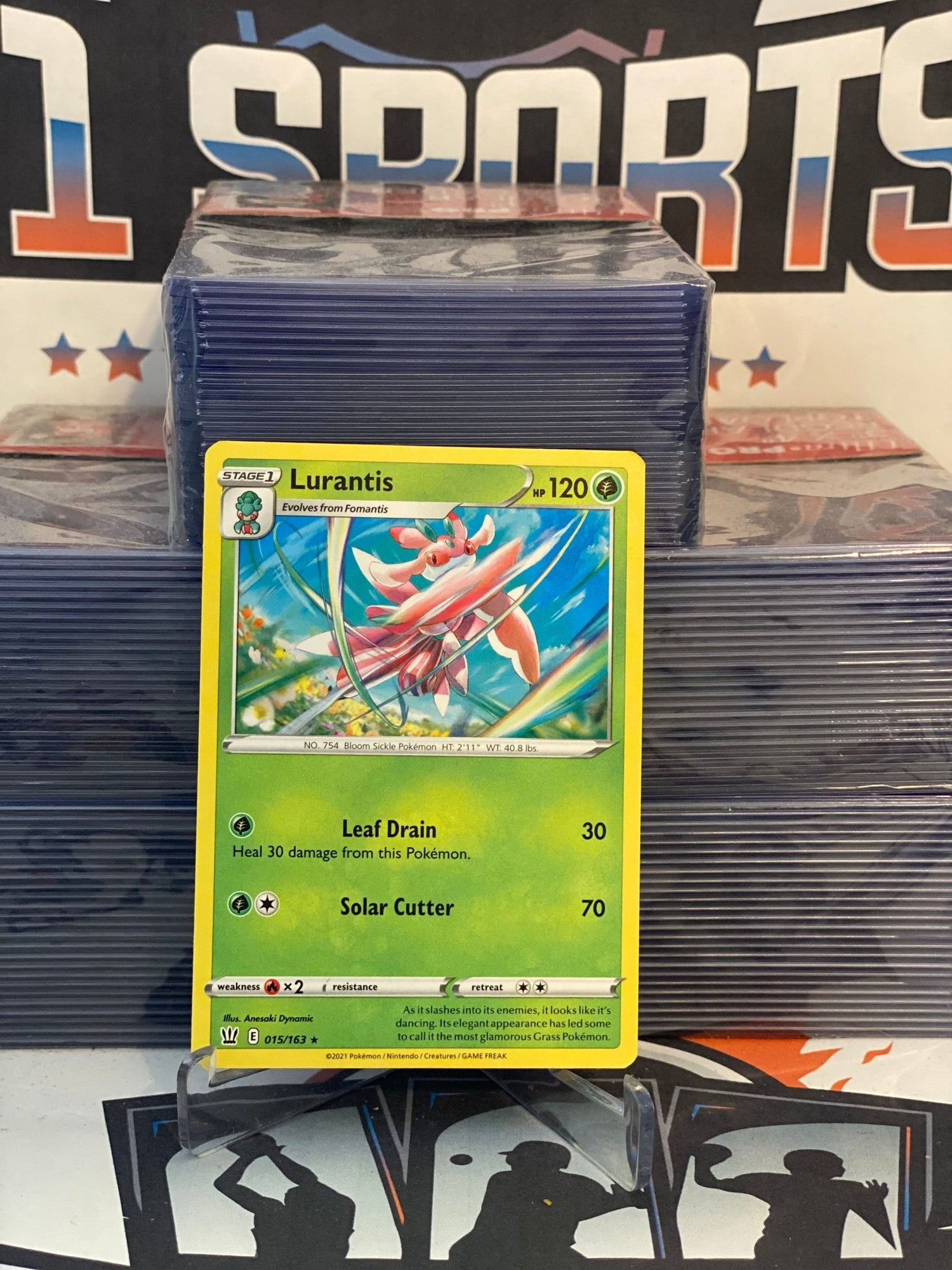 Pokemon TCG: Battle Styles - Lurantis (Rare) #15