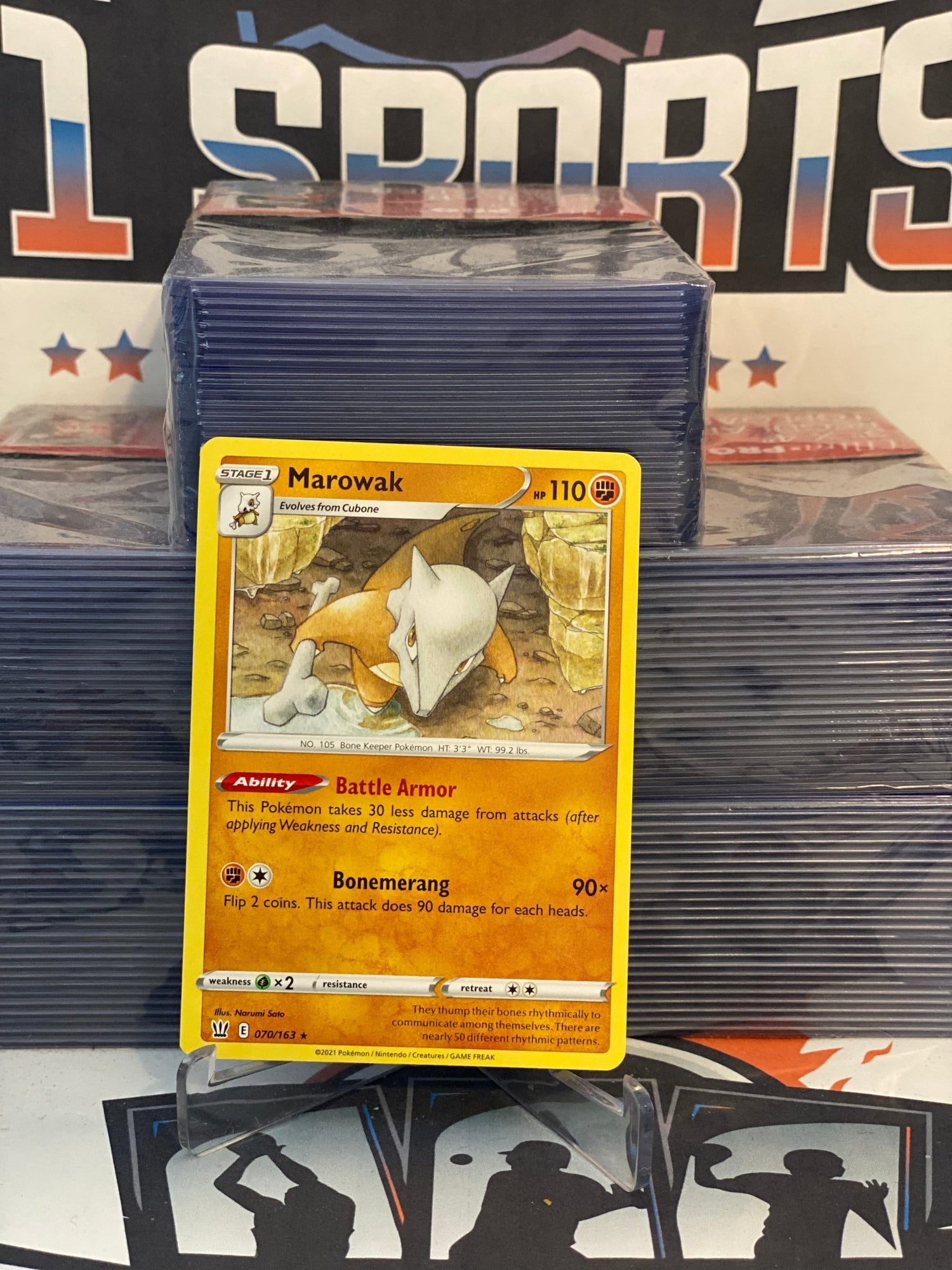 Pokemon TCG: Battle Styles - Marowak (Rare) #70