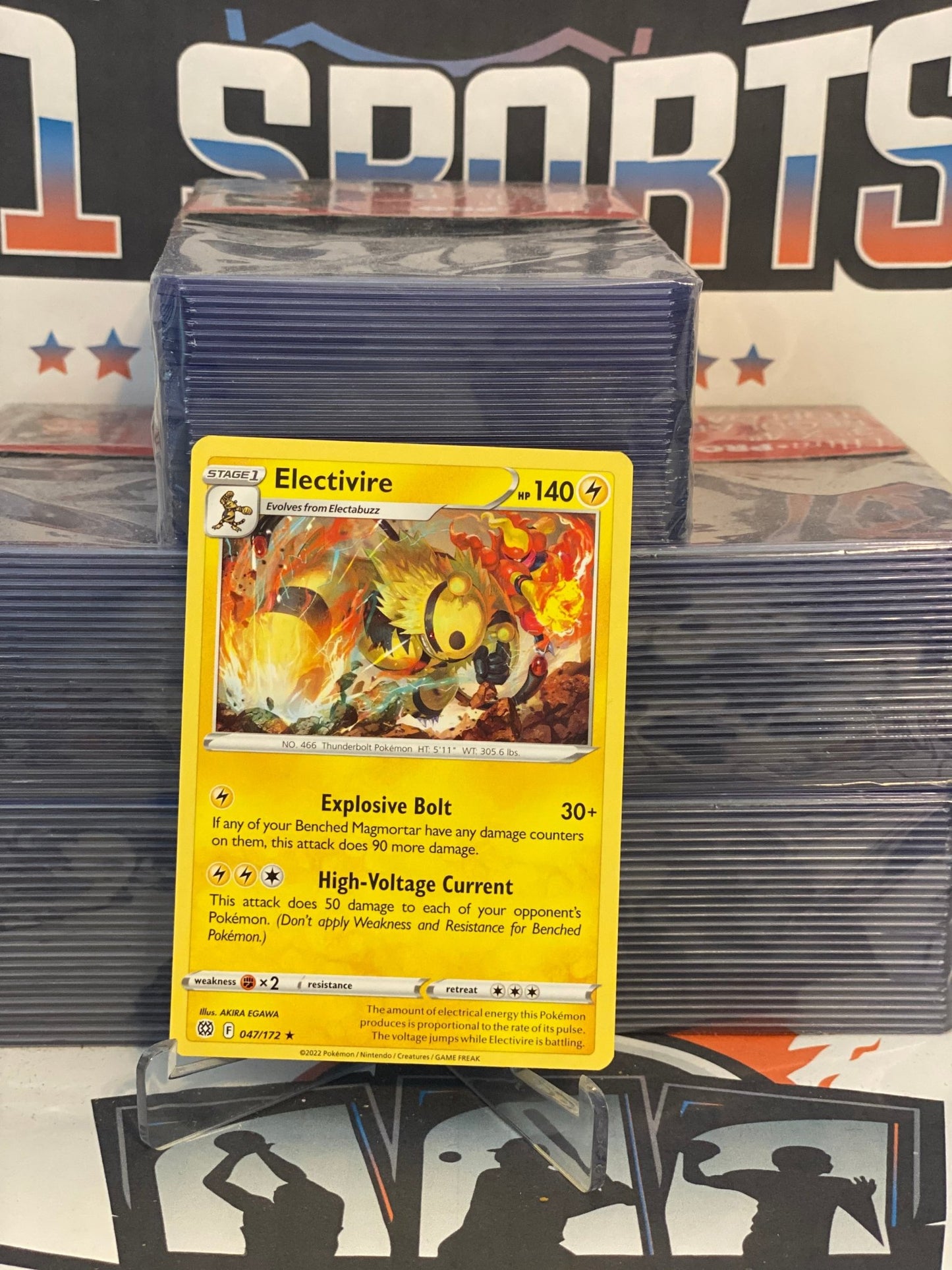 Pokemon TCG: Brilliant Stars - Electivire (Rare) #47