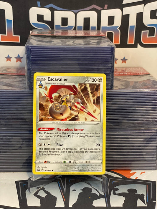 Pokemon TCG: Brilliant Stars - Escavalier (Rare) #101