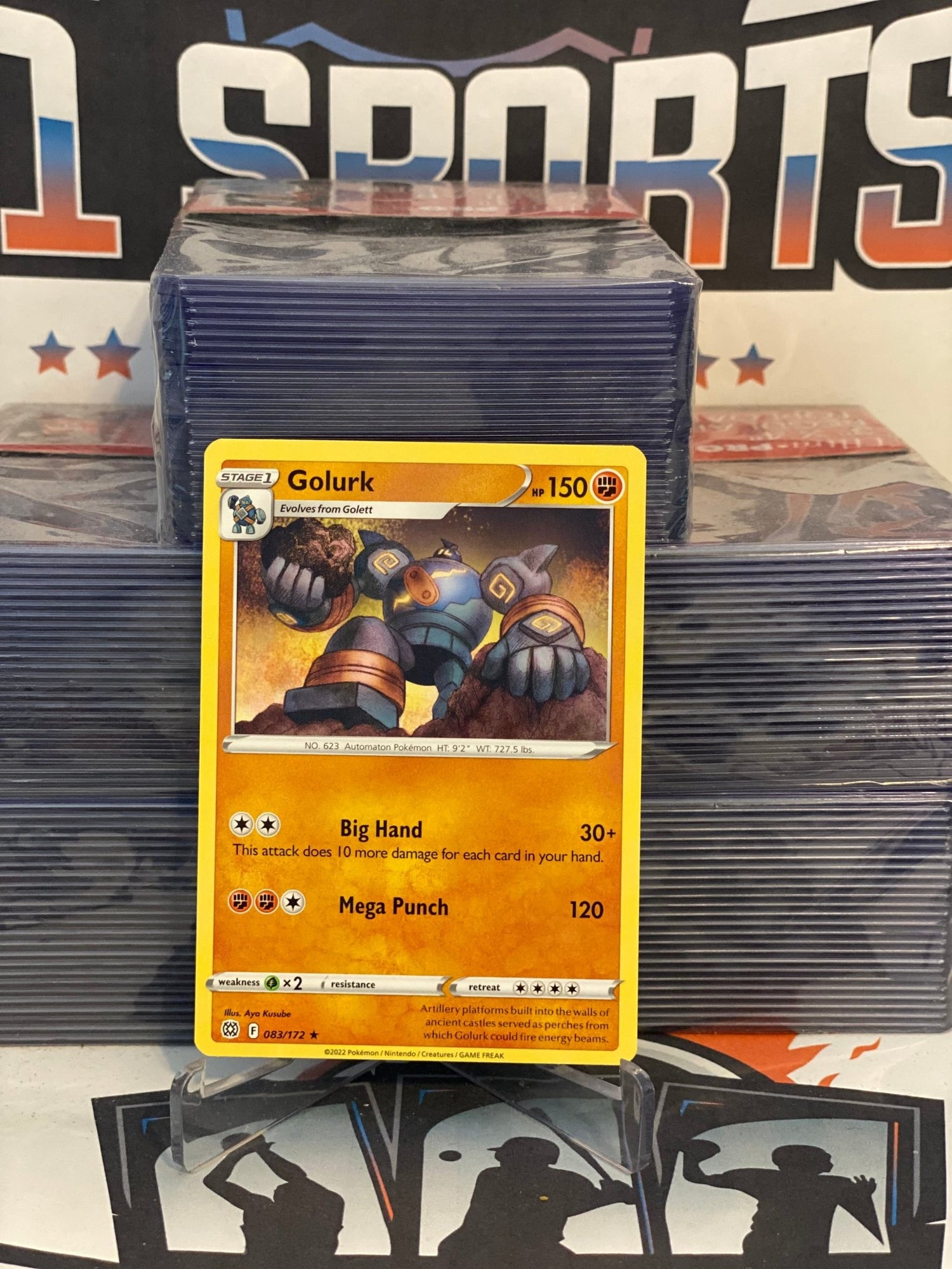 Pokemon TCG: Brilliant Stars - Golurk (Rare) #83