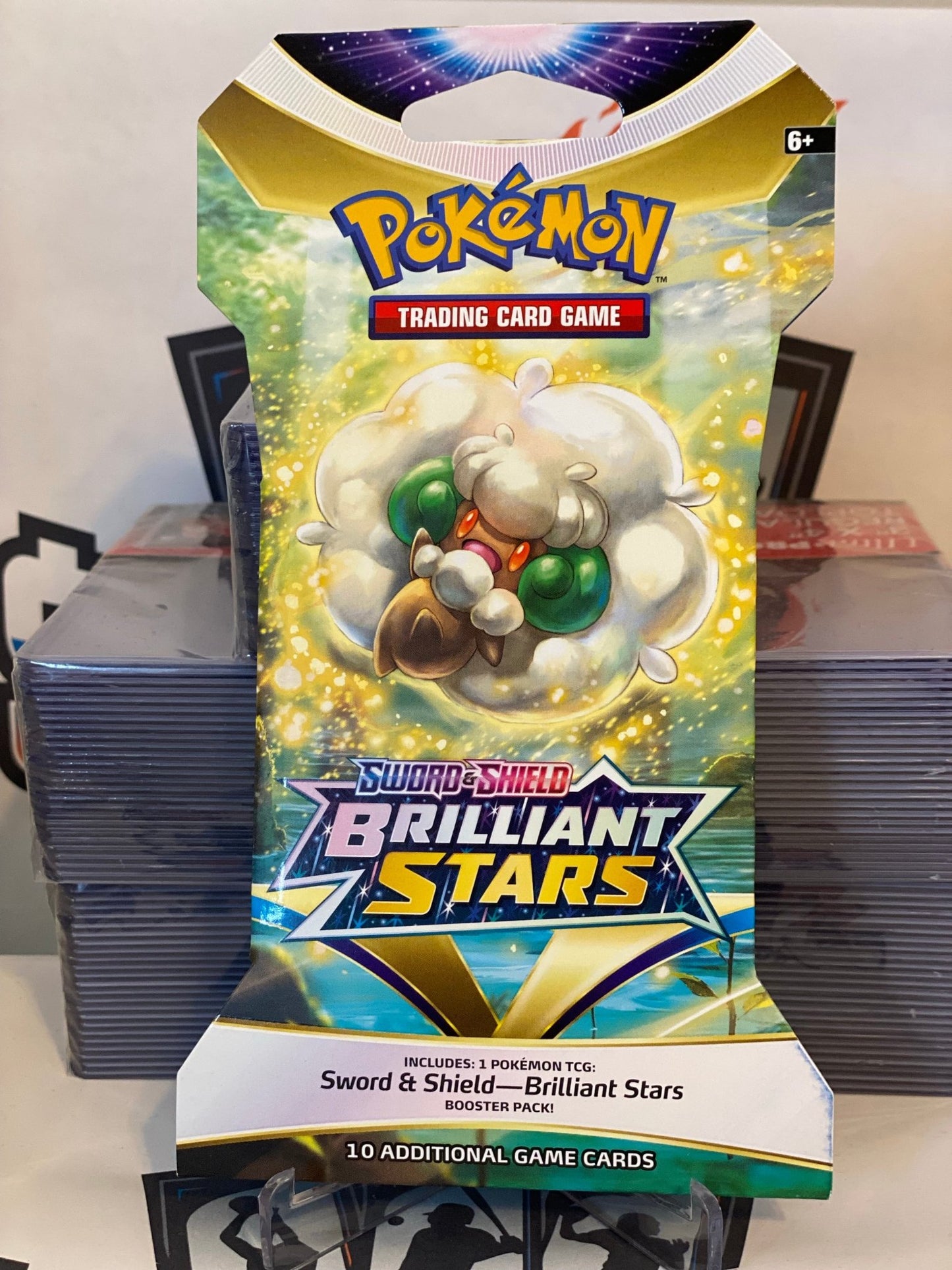 Pokemon TCG: Brilliant Stars Sleeved Booster Pack $1 Sports Cards Pokemon TCG: Brilliant Stars Sleeved Booster Pack $1 Sports Cards