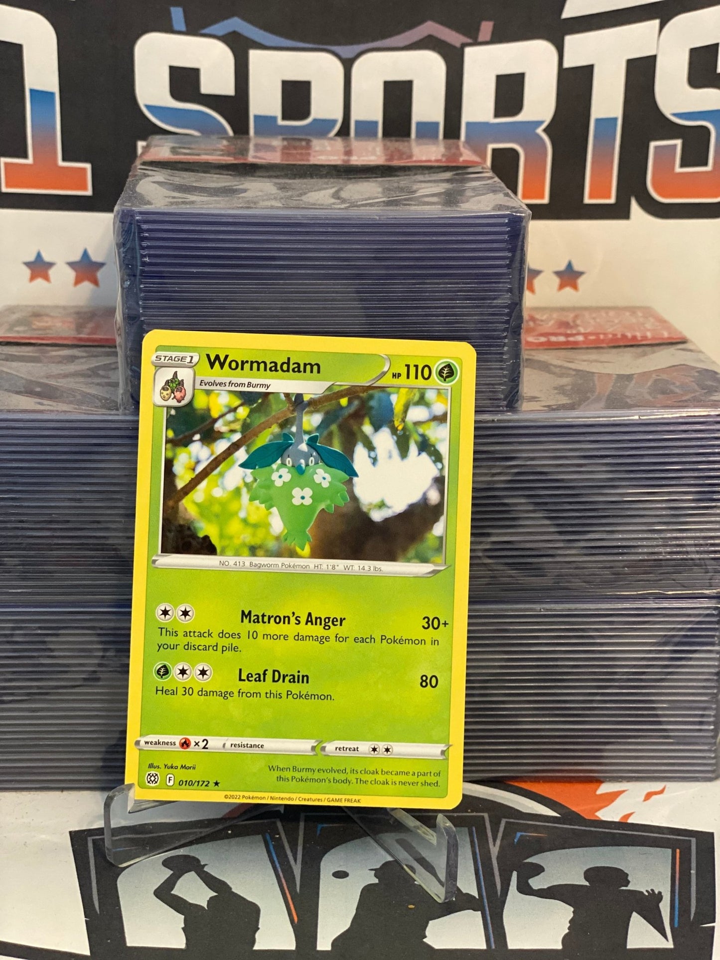 Pokemon TCG: Brilliant Stars - Wormadam (Rare) #10