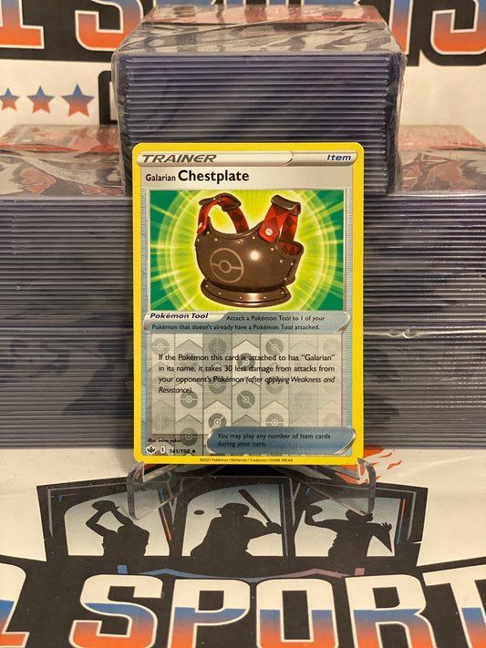 Pokemon TCG: Chilling Reign - Galarian Chestplate (Holo, Uncommon) #141