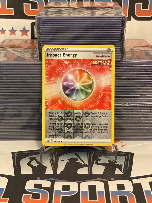 Pokemon TCG: Chilling Reign - Impact Energy (Holo, Uncommon) #157