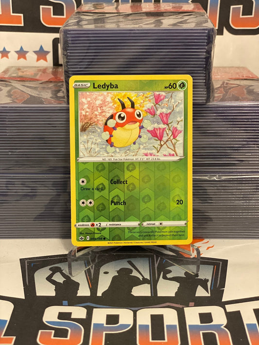 Pokemon TCG: Chilling Reign - Ledyba (Holo, Common) #4