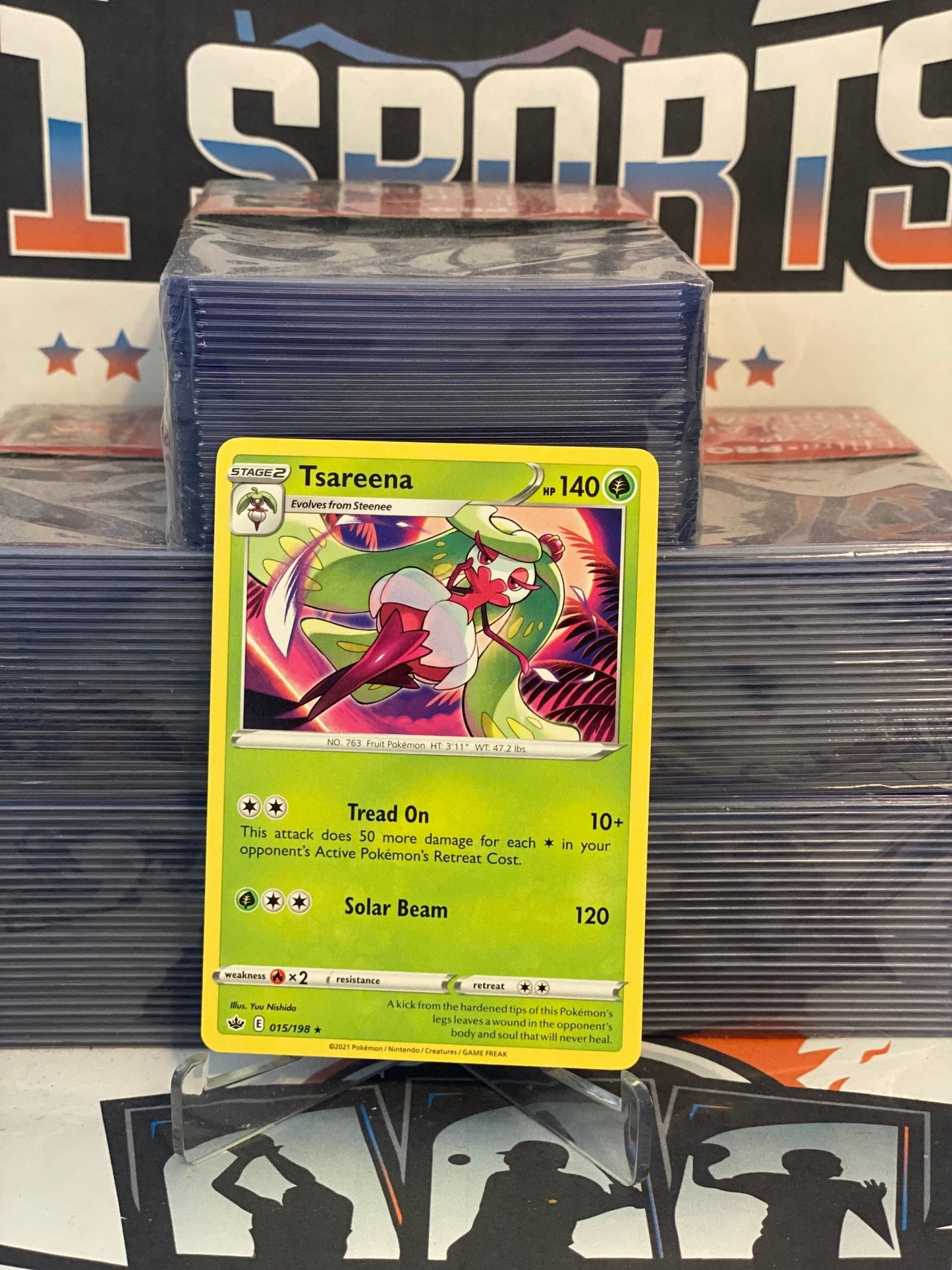 Pokemon TCG: Chilling Reign - Tsareena (Rare) #15