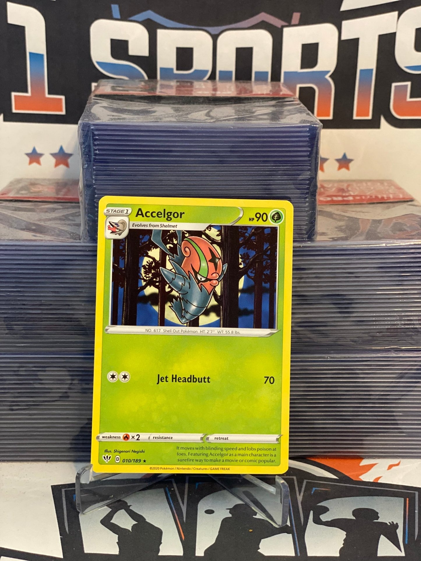 Pokemon TCG: Darkness Ablaze - Accelgor (Rare) #10