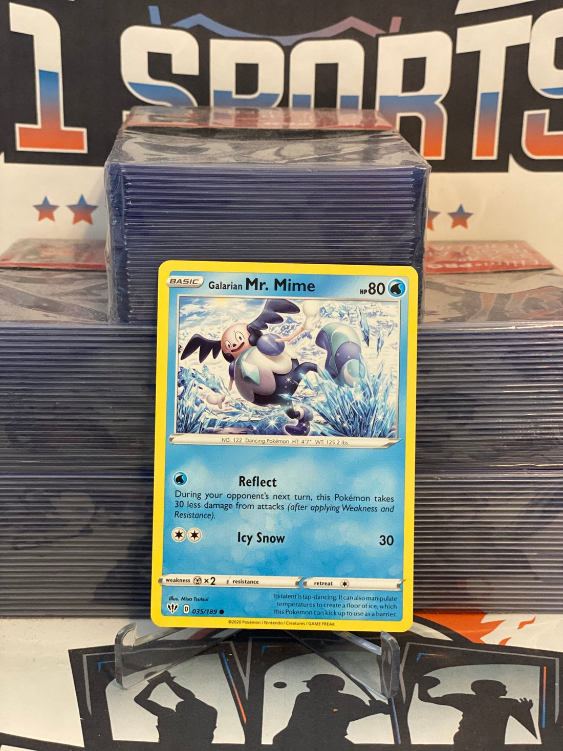 Pokemon TCG: Darkness Ablaze - Galarian Mr. Mime (Common) #35 – $1 ...