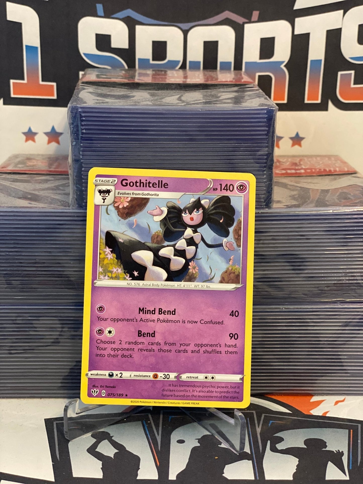 Pokemon TCG: Darkness Ablaze - Gothitelle (Rare) #75