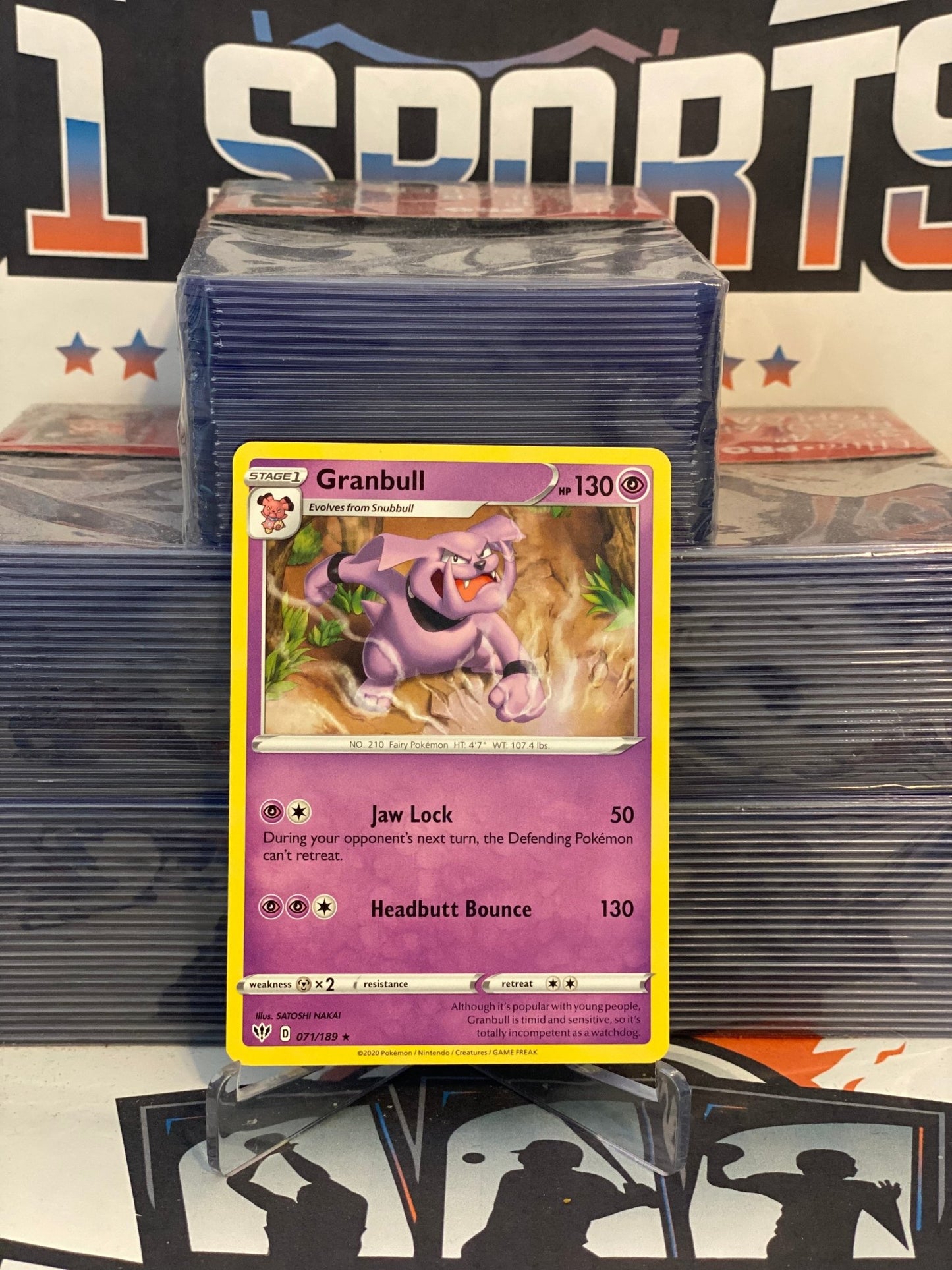 Pokemon TCG: Darkness Ablaze - Granbull (Rare) #71