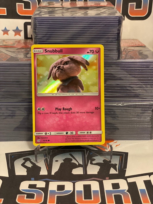 Pokemon TCG: Detective Pikachu - Snubbull (Holo, Common) #15