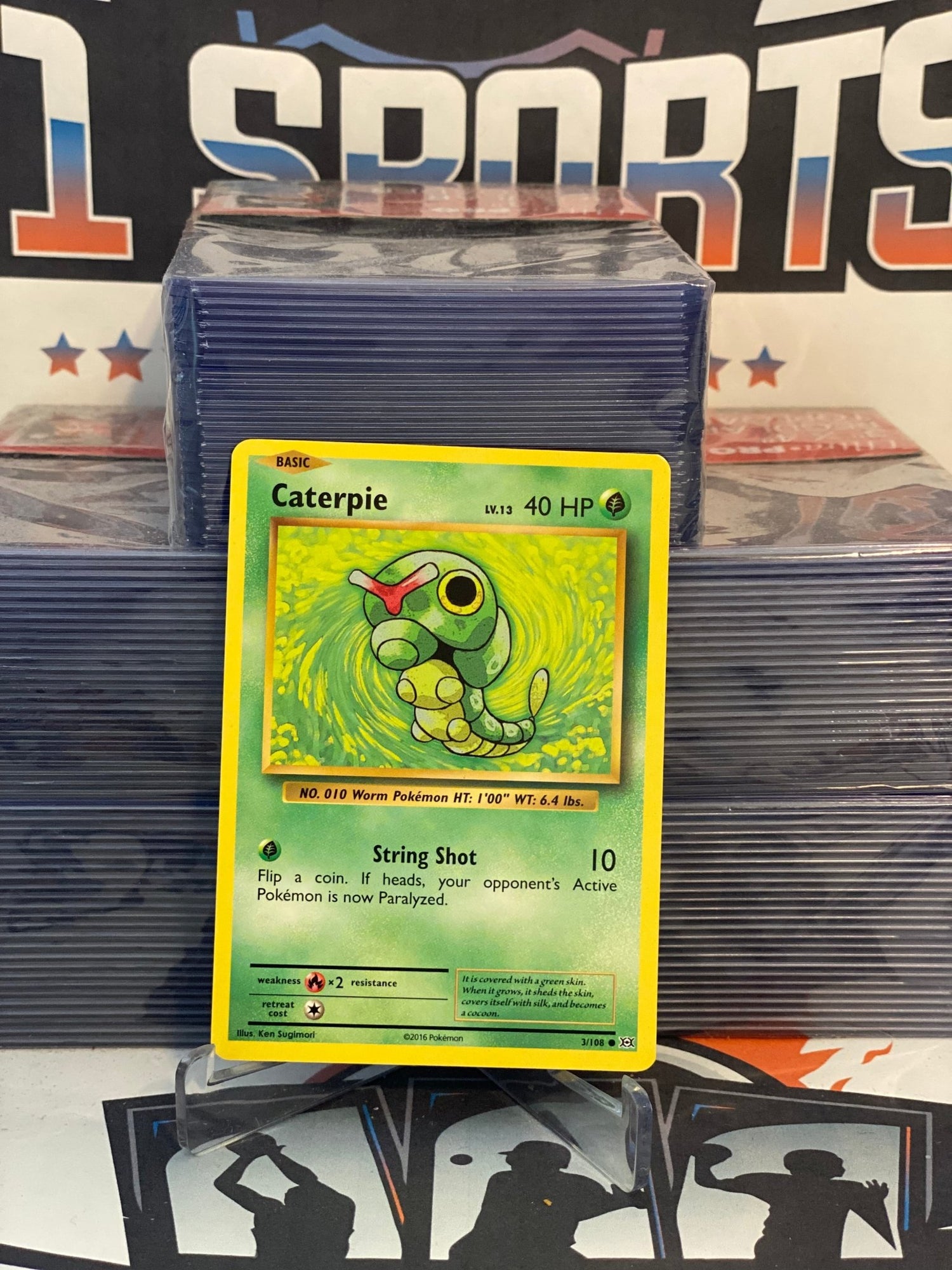 Pokemon TCG: Evolutions - Caterpie (Common) #3