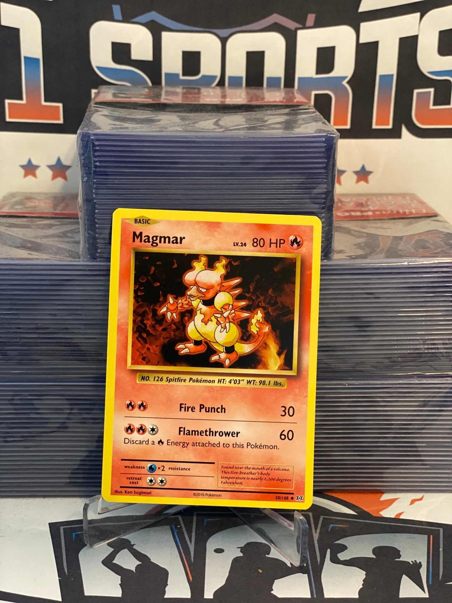 Pokemon TCG: Evolutions - Magmar (Uncommon) #20