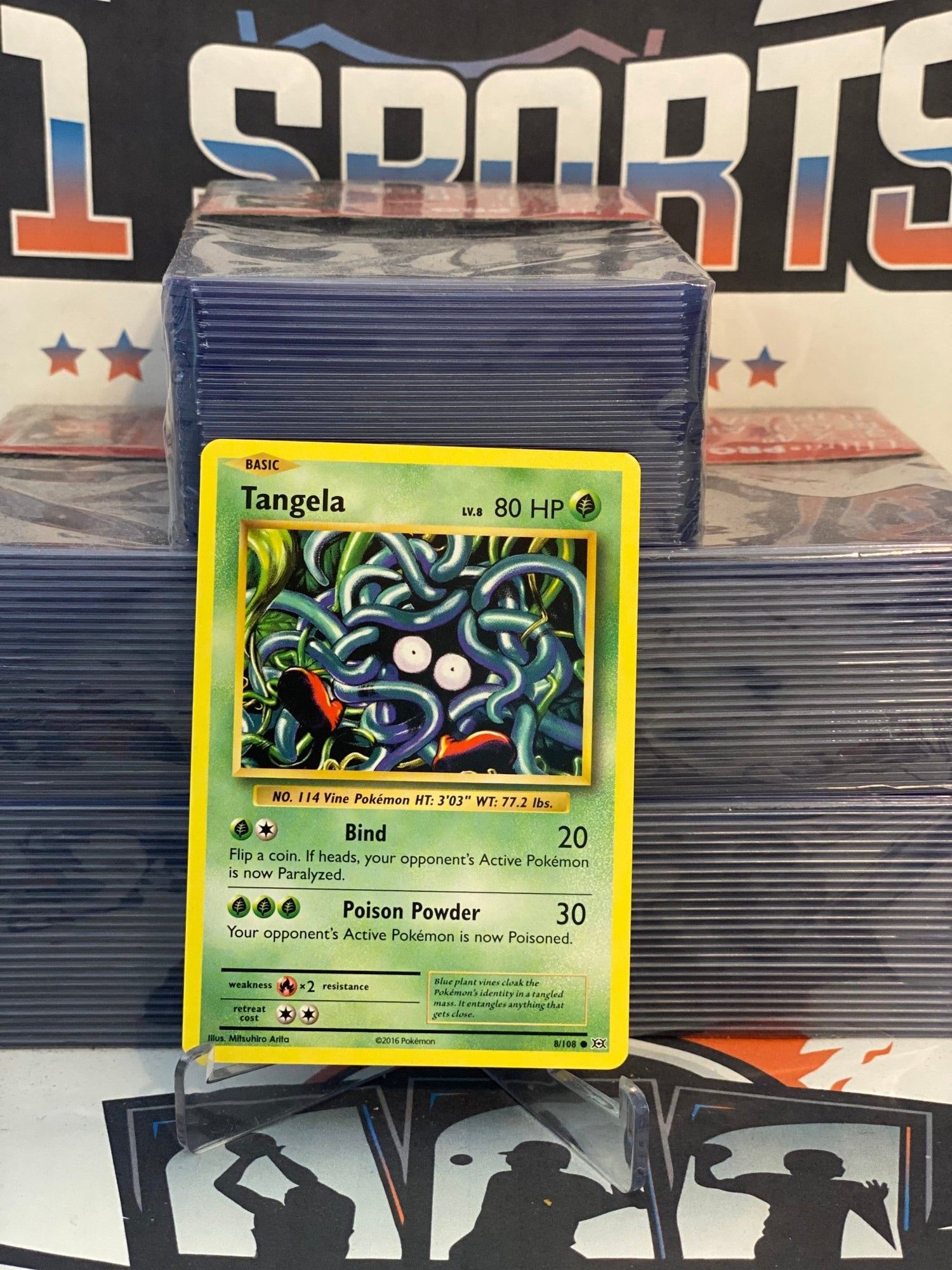 Pokemon TCG: Evolutions - Tangela (Common) #8