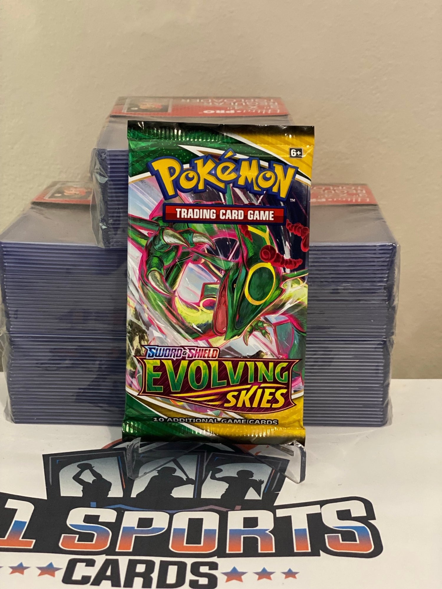 Pokemon TCG: Evolving Skies Booster Pack $1 Sports Cards Pokemon TCG: Evolving Skies Booster Pack $1 Sports Cards