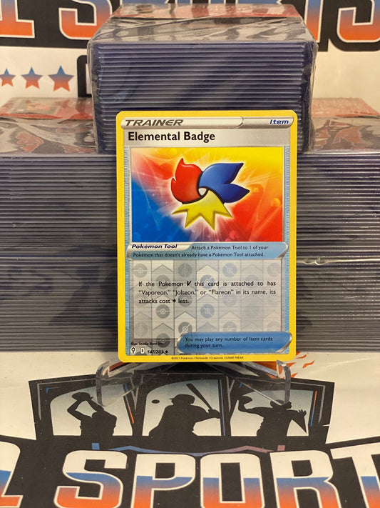 Pokemon TCG: Evolving Skies - Elemental Badge (Holo, Uncommon) #147