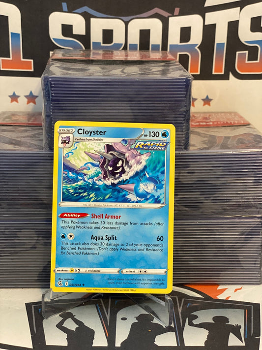 Pokemon TCG: Fusion Strike - Cloyster (Rare) #51