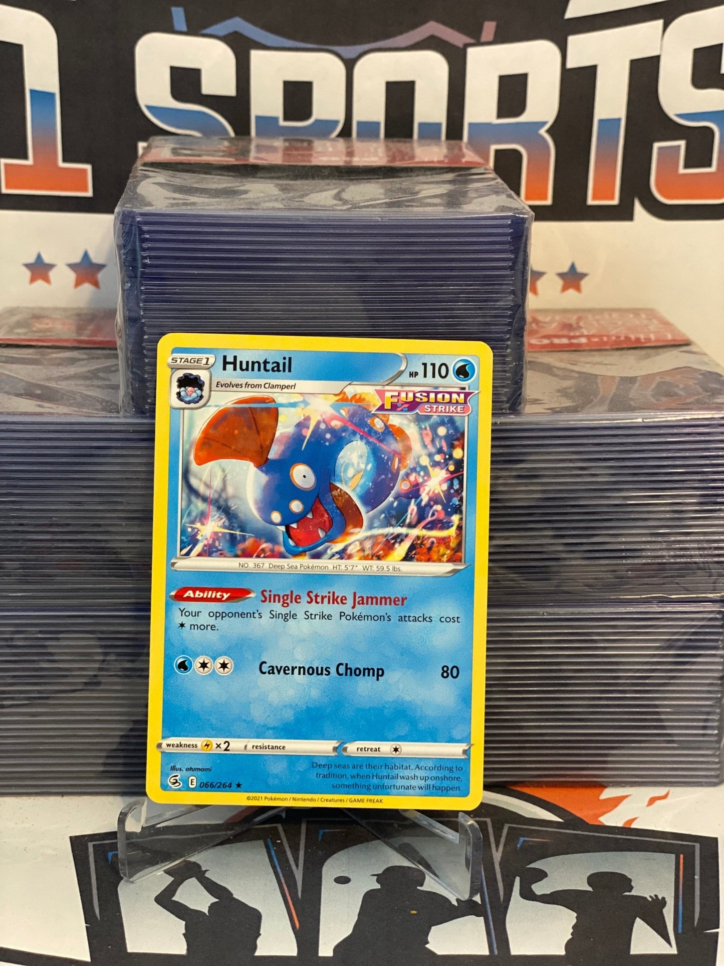 Pokemon TCG: Fusion Strike - Huntail (Rare) #66