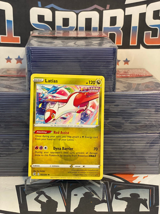 Pokemon TCG: Fusion Strike - Latias (Rare) #193