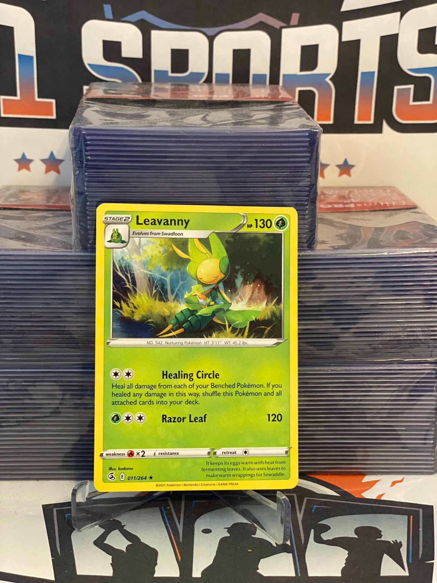 Pokemon TCG: Fusion Strike - Leavanny (Rare) #11